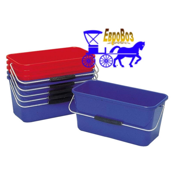 Відро 13 л. прямокутної форми синє