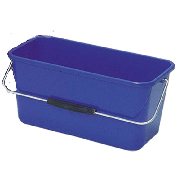 Відро 13 л. прямокутної форми синє