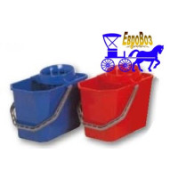 Відро 15 л. із вбудованою сіточкою синє