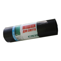 Пакети для сміття міцні 160л ЧИСТОТА ТА БЛИСК