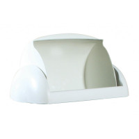 Крышка для урны 23 литра пластиковая белая нажимная