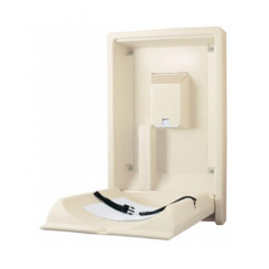 Пеленальний столик настінний відкидний вертикальний