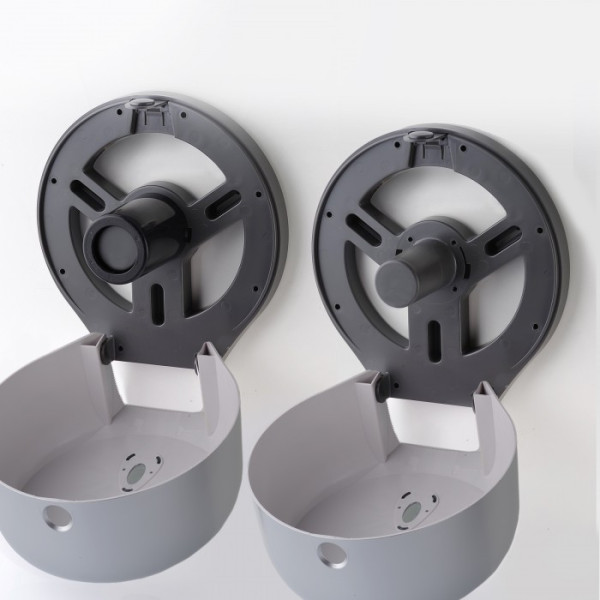 Диспенсер туалетной бумаги Джамбо Maggio серебристый