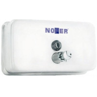 Дозатор для рідкого мила білий Nofer