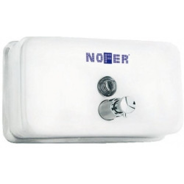 Дозатор для рідкого мила білий Nofer