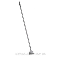 Скребок металевий для підлоги, ручка 120 см., Італія