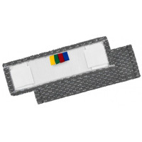 Сірий моп з мікрофібри Active-Fur 50x16 см для вологого прибирання