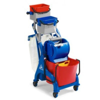 Візок для збирального інвентарю Filmop VEGA 0022LP0303A - 28 л, 80х42х112см