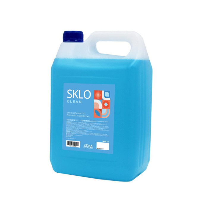 Готовий засіб для очищення скла і дзеркал без розводів 5 л Sklo Clean