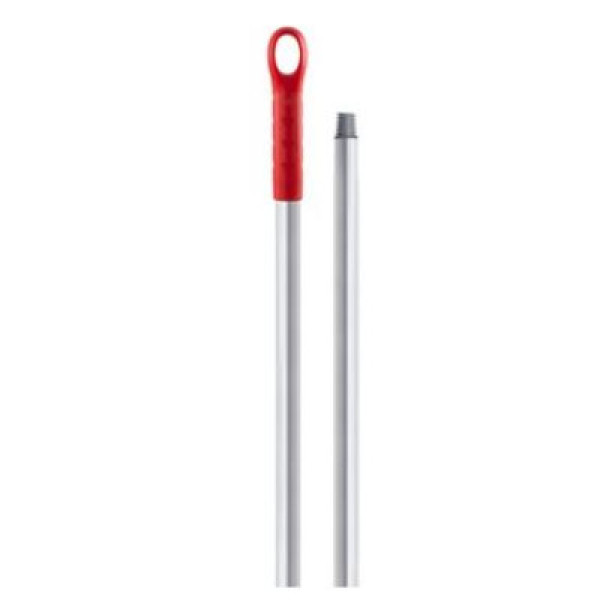 Алюмінієва рукоятка з різьбою 130 см червона