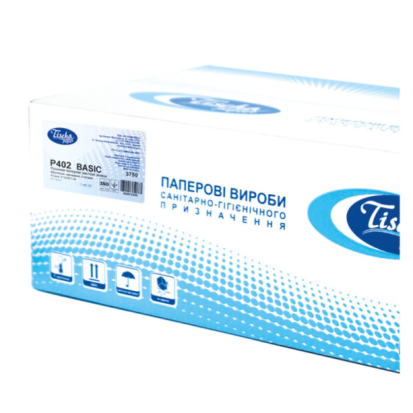 Полотенца бумажные Z-складка BASIC