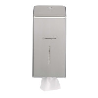 Диспенсер Kimberly-Clark Professional для листовой туалетной бумаги металлический