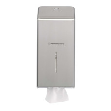 Диспенсер Kimberly-Clark Professional для листовой туалетной бумаги металлический