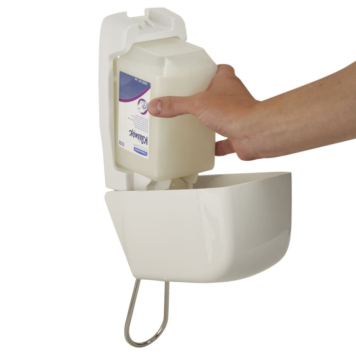 Ліктьовий дозатор Kimberly-Clark 1 л білий