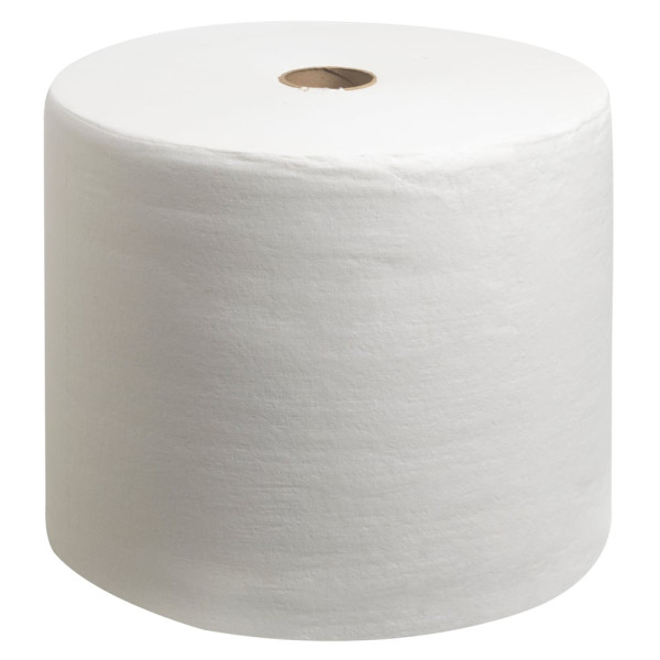 Папір для протирання в рулонах Wyp Kimberly-Clark L40 білий 1 шар