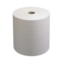 Рушники в рулонах Kimberly-Clark Scott Essential XL білі 1 шар 354 м 1166 відривів 1 рулон