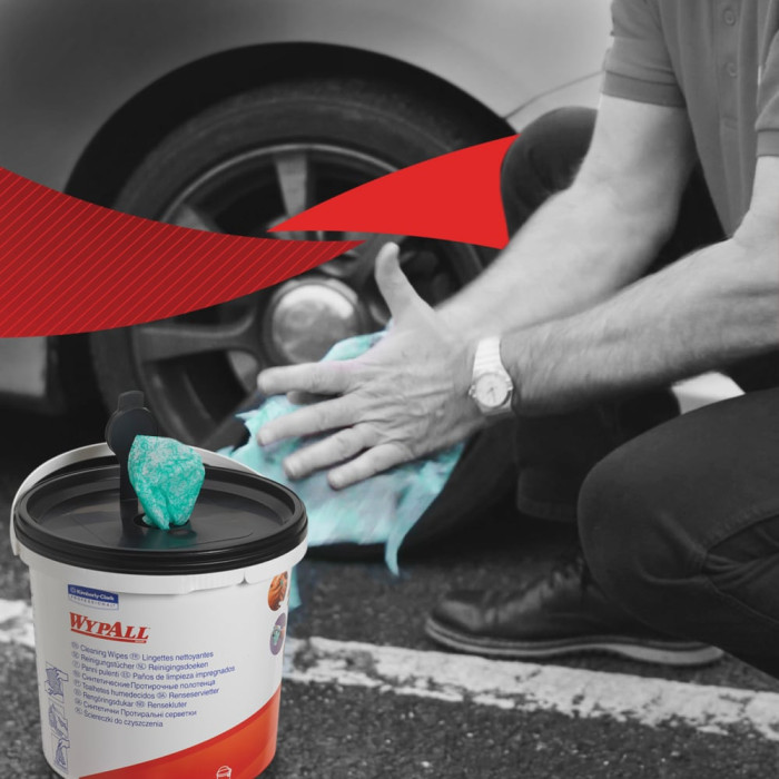 Вологі серветки для очищення рук і поверхонь Wyp Kimberly-Clark у