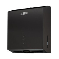 Диспенсер для паперових рушників Nofer 04006.N чорний