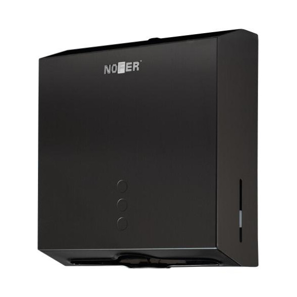 Диспенсер для паперових рушників Nofer 04006.N чорний
