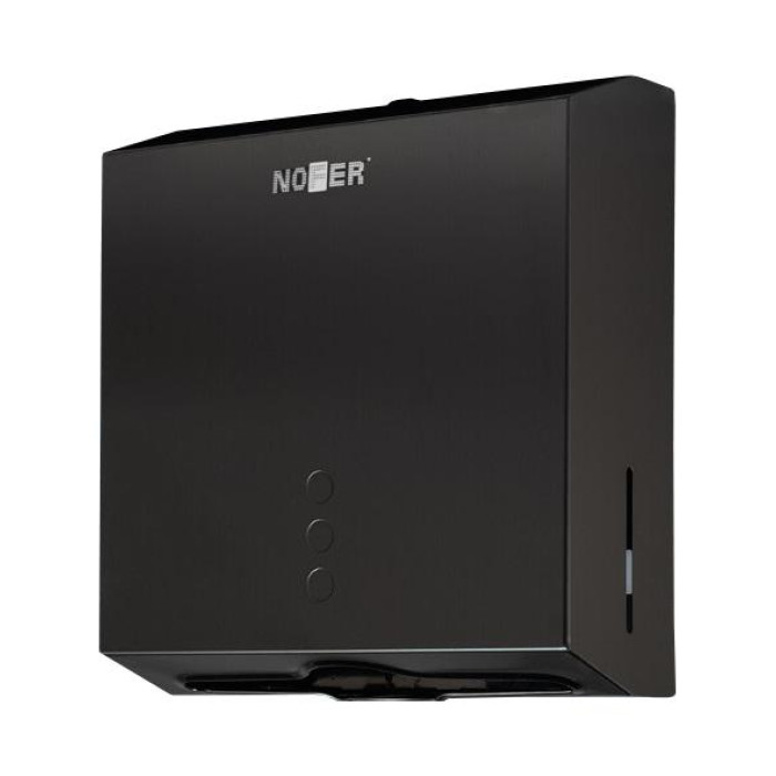 Диспенсер для паперових рушників Nofer 04006.N чорний
