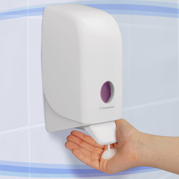 Настінний дозатор Kimberly-Clark 1 л білий