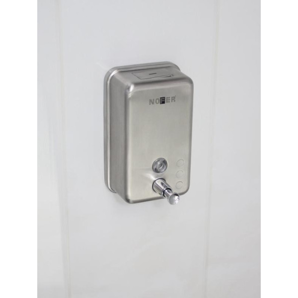 Дозатор для рідкого мила Nofer 03041.S хром