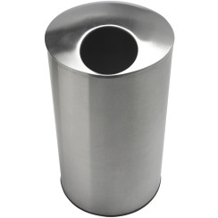 Урна для сміття 50 л нержавіюча сталь сатин