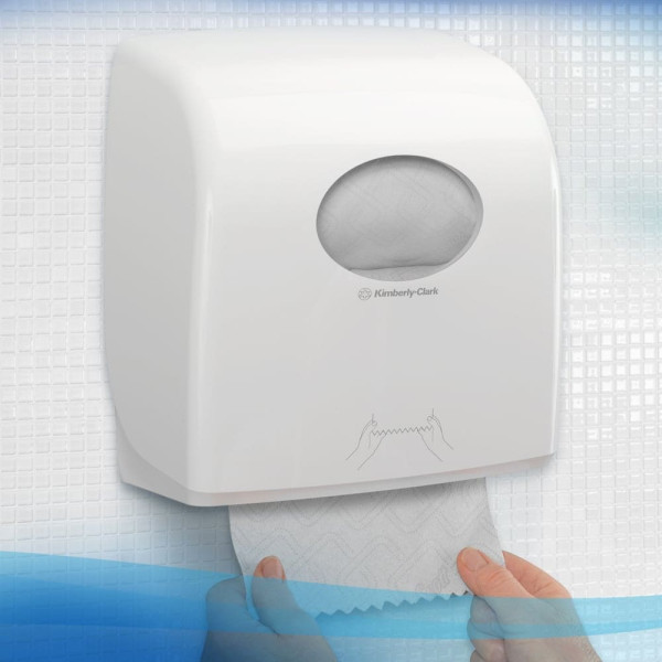 Полотенца в рулонах Scott Essential Slimroll белые 1 слой 190 м 1 рул