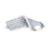 Бело-черный моп UltraSpeed Pro 40x14 см для влажной уборки