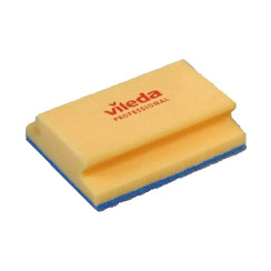 Губка Вілєда 16,5x13 см, для прибирання санвузла, синій абразив