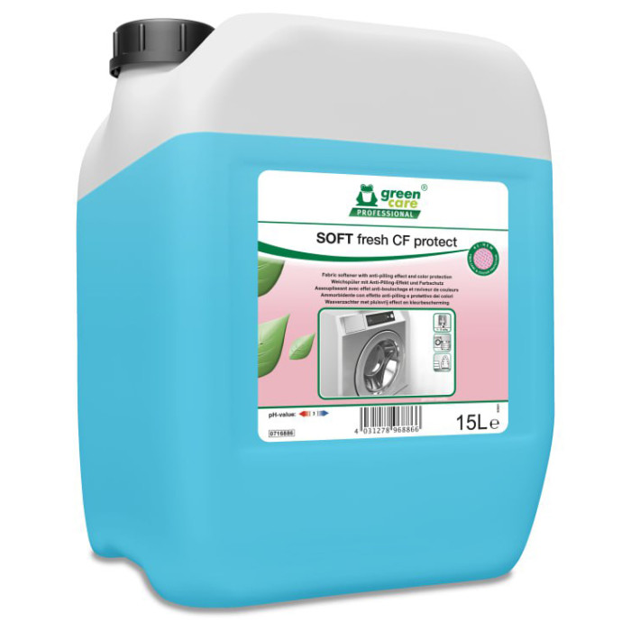 Кондиціонер для білизни із захистом кольору та волокон 15 л Soft Fresh CF Protect