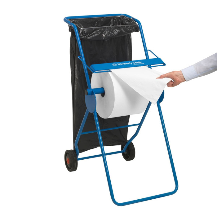 Папір для протирання в рулонах Kimberly-Clark WypAll L10, білий, 1 шар, 380 м, 1000 листів, 1 рулон