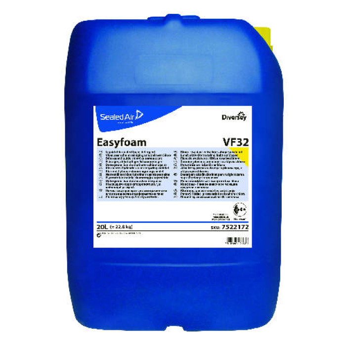 Лужний пінний засіб з активним хлором для обладнання 20 л Easyfoam VF32