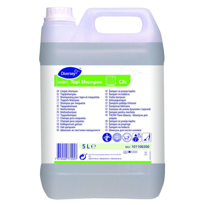 Шампунь для сухого пінного чищення килимів 5 л Taski Tapi Shampoo