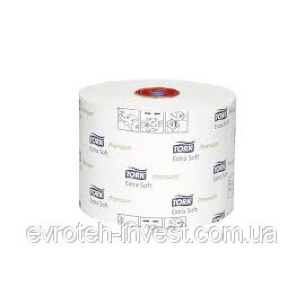 Папір туалетний Mid-size в міді рулонах ультам'який Tork Premium