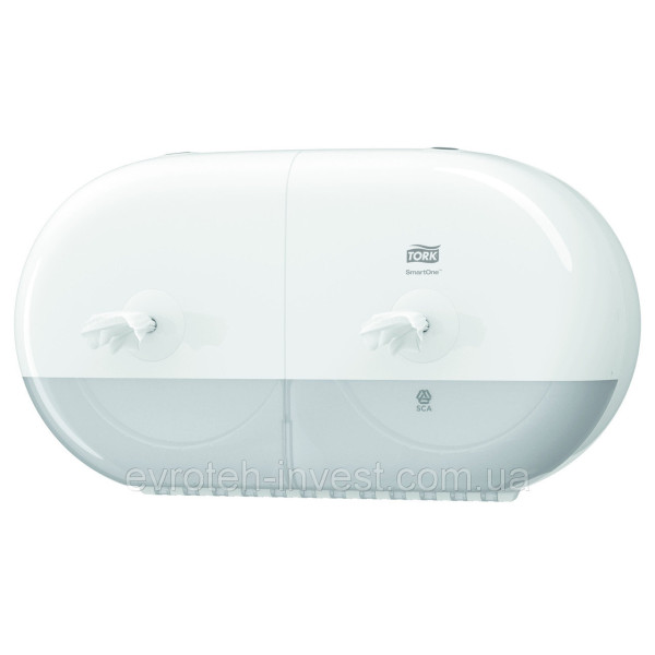 Диспенсер для туалетного паперу Tork SmartOne білий