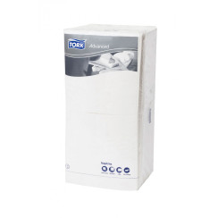 Серветки 33х33 Тоrк тришарові 250 аркушів білі