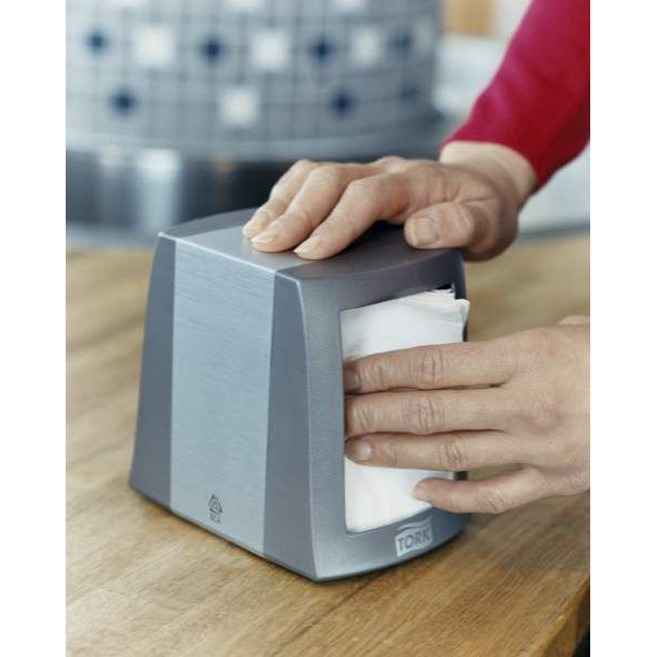 Алюмінієвий диспенсер для барних серветок вміщує 90 серветок