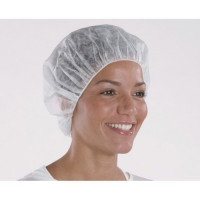Шапочка одноразова шарлотка дихаюча біла 1000 штук