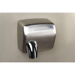 Сушарка для рук NOFER CYCLON автоматична 2450 W хром матовий 01101.S (01101.S)