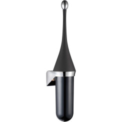 Настінна щітка для унітазу Nofer чорна