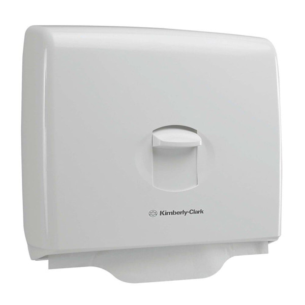 Aquarius Диспенсер Kimberly-Clark для індивідуальних покриттів на сидіння унітазу білий
