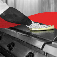 Нетканий матеріал для протирання в серветках Wyp Kimberly-Clark X80 жовтий 25 листів