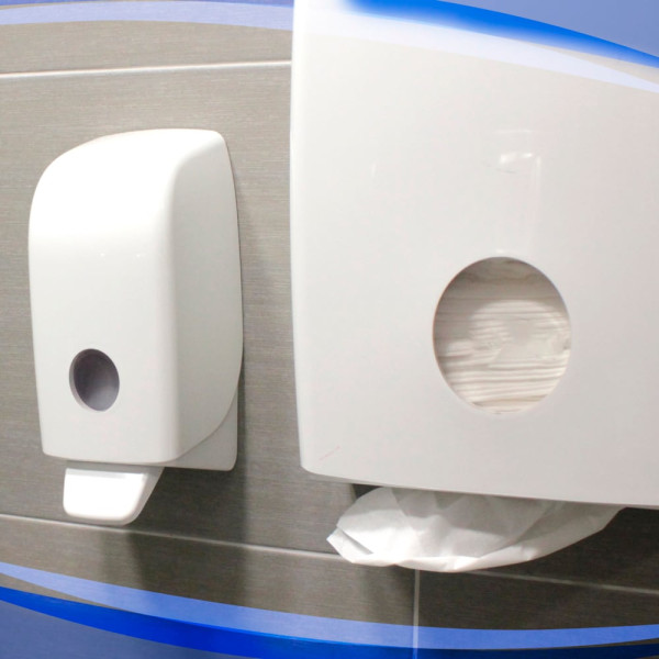 Aquarius Диспенсер Kimberly-Clark для рідкого мила та мила-піни білий 1 л