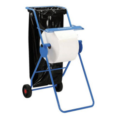 Підлоговий диспенсер Kimberly-Clark для матеріалу для протирання в рулонах синій