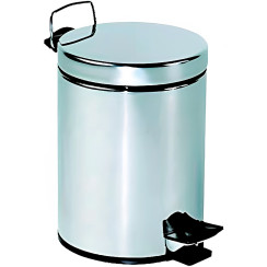 Відро для сміття 5 л сатинова нержавіюча сталь