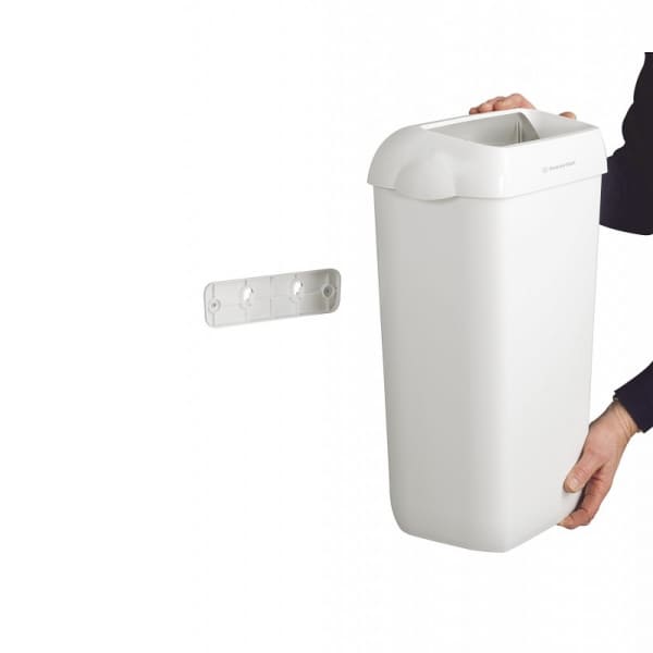 Корзина для сміття Kimberly-Clark Aquarius біла 43 л
