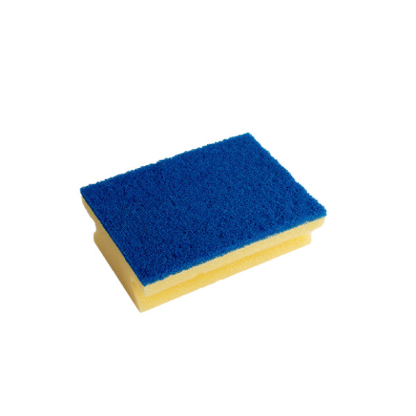 Губка Вілєда 16,5x13 см, для прибирання санвузла, синій абразив