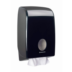 Aquarius Диспенсер Kimberly-Clark для листових рушників чорний