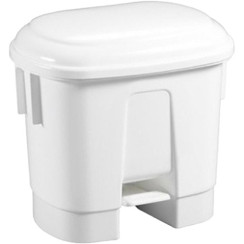 Filmop Контейнер для сміття Sirius з білою кришкою та педаллю  білий  30 л